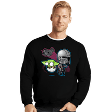 Load image into Gallery viewer, Shirts Crewneck Sweater, Unisex / Small / Black Zim Djarin