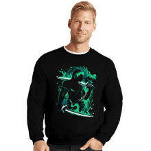 Load image into Gallery viewer, Daily_Deal_Shirts Crewneck Sweater, Unisex / Small / Black Pirate-Hunter