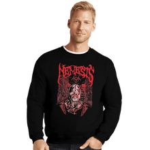 Load image into Gallery viewer, Shirts Crewneck Sweater, Unisex / Small / Black The Nemesis