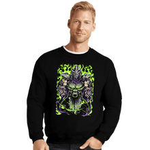Load image into Gallery viewer, Daily_Deal_Shirts Crewneck Sweater, Unisex / Small / Black Blade Master Of The Foot