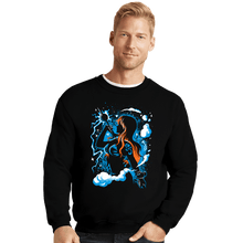 Load image into Gallery viewer, Daily_Deal_Shirts Crewneck Sweater, Unisex / Small / Black Cat Burglar