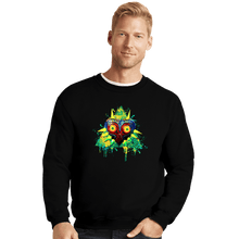 Load image into Gallery viewer, Daily_Deal_Shirts Crewneck Sweater, Unisex / Small / Black Echoes Of Evil