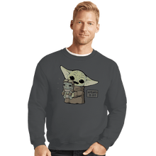 Load image into Gallery viewer, Daily_Deal_Shirts Crewneck Sweater, Unisex / Small / Charcoal Fluffy Anzellan