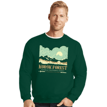Load image into Gallery viewer, Daily_Deal_Shirts Crewneck Sweater, Unisex / Small / Forest Legendary Forest