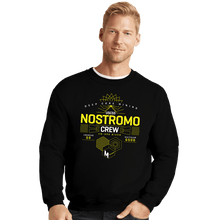 Load image into Gallery viewer, Shirts Crewneck Sweater, Unisex / Small / Black USCSS Nostromo Crew