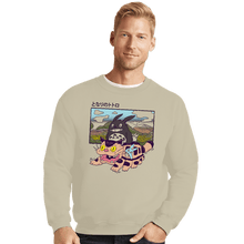 Load image into Gallery viewer, Shirts Crewneck Sweater, Unisex / Small / Sand Shonen Neighbors