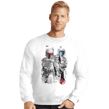Load image into Gallery viewer, Shirts Crewneck Sweater, Unisex / Small / White Father And Son
