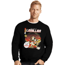 Load image into Gallery viewer, Shirts Crewneck Sweater, Unisex / Small / Black Lemillion