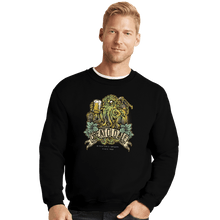 Load image into Gallery viewer, Secret_Shirts Crewneck Sweater, Unisex / Small / Black Miskatonic Brewery...