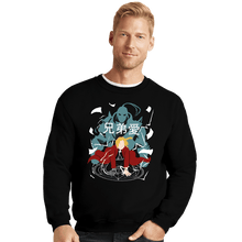 Load image into Gallery viewer, Shirts Crewneck Sweater, Unisex / Small / Black Brotherhood