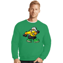 Load image into Gallery viewer, Shirts Crewneck Sweater, Unisex / Small / Irish Green MC Hammer Brother