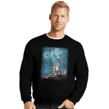 Load image into Gallery viewer, Shirts Crewneck Sweater, Unisex / Small / Black Inspector