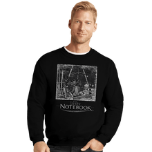 Load image into Gallery viewer, Secret_Shirts Crewneck Sweater, Unisex / Small / Black Death Notebook