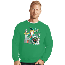 Load image into Gallery viewer, Shirts Crewneck Sweater, Unisex / Small / Irish Green Low Health