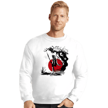Load image into Gallery viewer, Shirts Crewneck Sweater, Unisex / Small / White Forest Protector