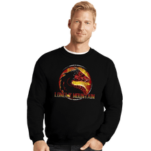 Load image into Gallery viewer, Shirts Crewneck Sweater, Unisex / Small / Black Lonely Mountain