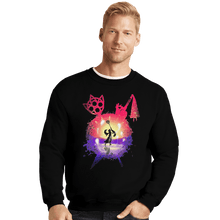 Load image into Gallery viewer, Shirts Crewneck Sweater, Unisex / Small / Black Dance Of The Summoner