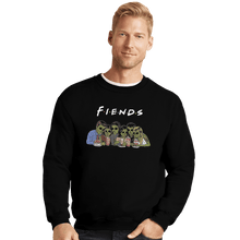 Load image into Gallery viewer, Shirts Crewneck Sweater, Unisex / Small / Black Fiends
