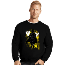 Load image into Gallery viewer, Shirts Crewneck Sweater, Unisex / Small / Black Cosmic Sano