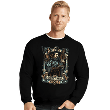 Load image into Gallery viewer, Daily_Deal_Shirts Crewneck Sweater, Unisex / Small / Black The Groovy Hero