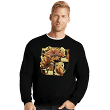 Load image into Gallery viewer, Secret_Shirts Crewneck Sweater, Unisex / Small / Black Forbidden One.
