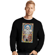 Load image into Gallery viewer, Shirts Crewneck Sweater, Unisex / Small / Black Skull Knight