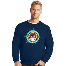 Load image into Gallery viewer, Daily_Deal_Shirts Crewneck Sweater, Unisex / Small / Navy Coffee For Everyone