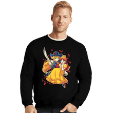 Load image into Gallery viewer, Daily_Deal_Shirts Crewneck Sweater, Unisex / Small / Black Princess Rescue