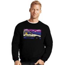 Load image into Gallery viewer, Shirts Crewneck Sweater, Unisex / Small / Black Initial B