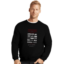 Load image into Gallery viewer, Shirts Crewneck Sweater, Unisex / Small / Black Stranger Rock