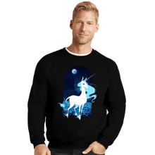Load image into Gallery viewer, Secret_Shirts Crewneck Sweater, Unisex / Small / Black Last Unicorn Sale