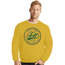 Load image into Gallery viewer, Shirts Crewneck Sweater, Unisex / Small / Gold Fett