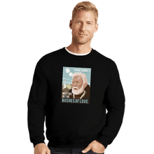 Load image into Gallery viewer, Shirts Crewneck Sweater, Unisex / Small / Black Bushes Of Love