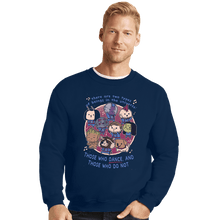 Load image into Gallery viewer, Daily_Deal_Shirts Crewneck Sweater, Unisex / Small / Navy Guardians Of The Dance