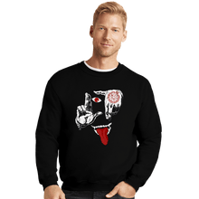 Load image into Gallery viewer, Shirts Crewneck Sweater, Unisex / Small / Black Vampire Alucard