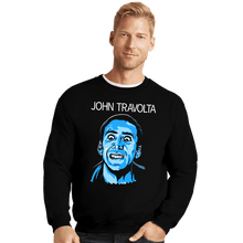 Load image into Gallery viewer, Daily_Deal_Shirts Crewneck Sweater, Unisex / Small / Black John Travolta