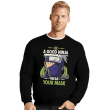 Load image into Gallery viewer, Shirts Crewneck Sweater, Unisex / Small / Black Good Ninja