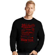 Load image into Gallery viewer, Daily_Deal_Shirts Crewneck Sweater, Unisex / Small / Black Winchester Garage