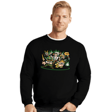 Load image into Gallery viewer, Shirts Crewneck Sweater, Unisex / Small / Black Variant Laboratory