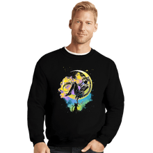Load image into Gallery viewer, Daily_Deal_Shirts Crewneck Sweater, Unisex / Small / Black Soul Of The Moon