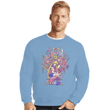Load image into Gallery viewer, Shirts Crewneck Sweater, Unisex / Small / Powder Blue Throne Of Magic