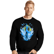 Load image into Gallery viewer, Shirts Crewneck Sweater, Unisex / Small / Black Diamond Dust