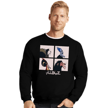 Load image into Gallery viewer, Secret_Shirts Crewneck Sweater, Unisex / Small / Black 90s Villains