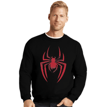 Load image into Gallery viewer, Shirts Crewneck Sweater, Unisex / Small / Black I Am Morales
