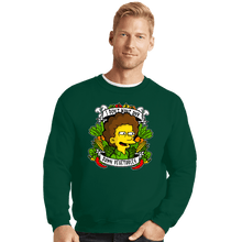 Load image into Gallery viewer, Daily_Deal_Shirts Crewneck Sweater, Unisex / Small / Forest Darn Veggies