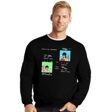 Load image into Gallery viewer, Shirts Crewneck Sweater, Unisex / Small / Black Gazelle Punch Out