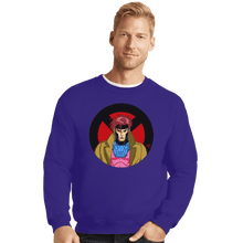 Load image into Gallery viewer, Shirts Crewneck Sweater, Unisex / Small / Violet Ragin Cajun