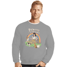 Load image into Gallery viewer, Shirts Crewneck Sweater, Unisex / Small / Sports Grey Princess Of Feral Cats