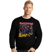 Load image into Gallery viewer, Daily_Deal_Shirts Crewneck Sweater, Unisex / Small / Black Iron Empire Metal