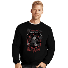 Load image into Gallery viewer, Daily_Deal_Shirts Crewneck Sweater, Unisex / Small / Black The Hero Of Hawkins